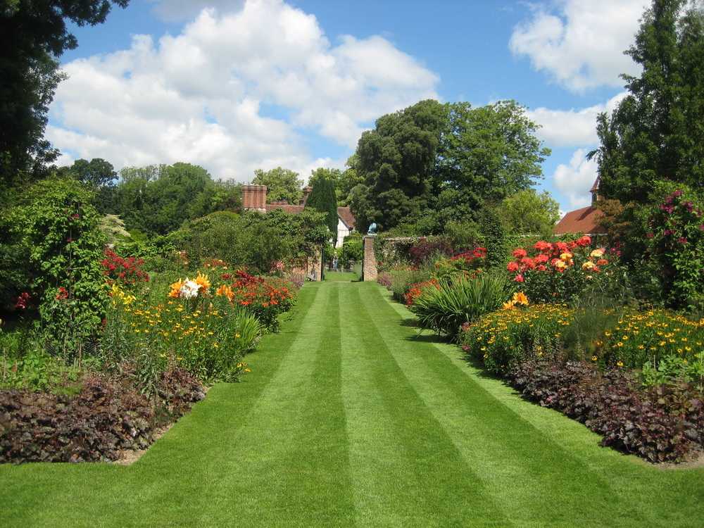 Английский сад в ландшафтном дизайне, фото, подбор растений